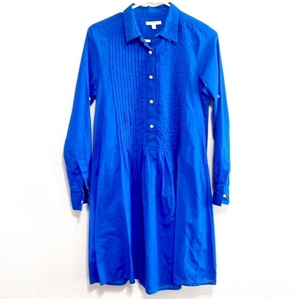 Gap Woman Blue Tunic Shirt Dress Size XS